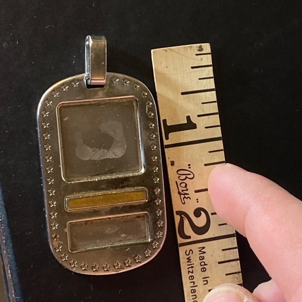 Dolce & Gabbana D&G Necklace Plate Pendant
